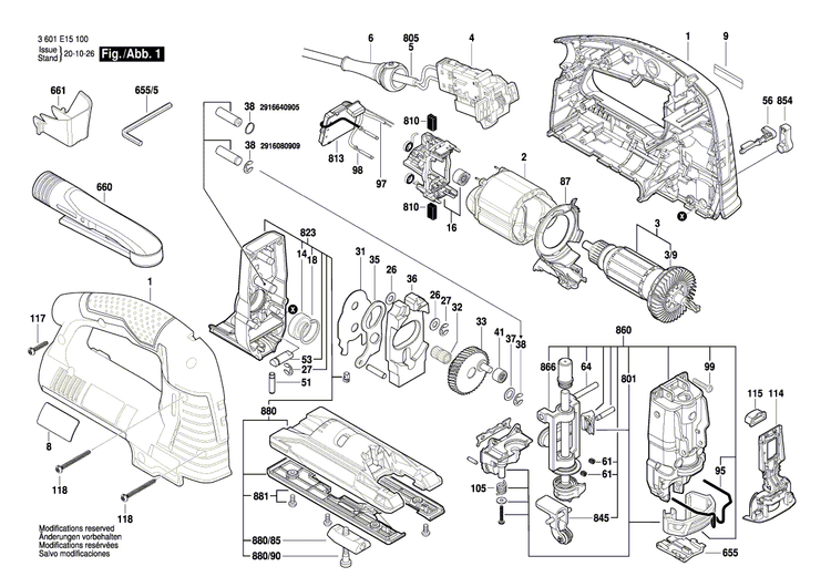 New Genuine Bosch 2601112913 Manufacturer's nameplate