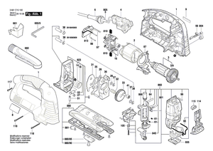 New Genuine Bosch 2601112915 Nameplate
