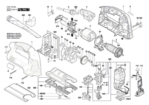 New Genuine Bosch 2601113152 Nameplate