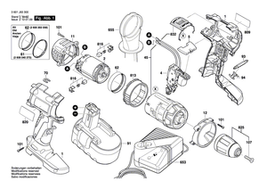 New Genuine Bosch 2601115004 Manufacturer's nameplate