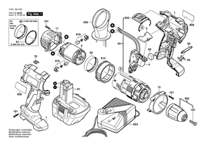 New Genuine Bosch 2601115007 Nameplate