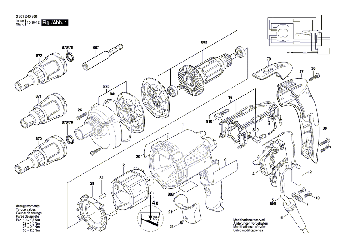 New Genuine Bosch 2601115265 Reference Plate