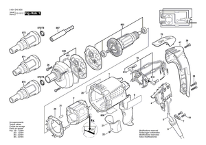 New Genuine Bosch 2601115334 Marking Plate