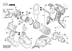 New Genuine Bosch 2601115359 Warning Plate