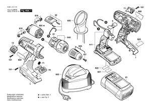 New Genuine Bosch 2601115377 Manufacturer's nameplate