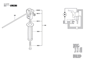 New Genuine Bosch 2601115613 Nameplate