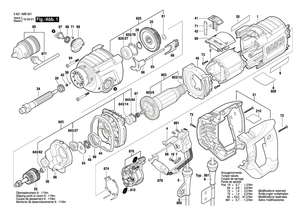 New Genuine Bosch 2601115617 Reference Plate