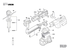 New Genuine Bosch 2601115697 Nameplate