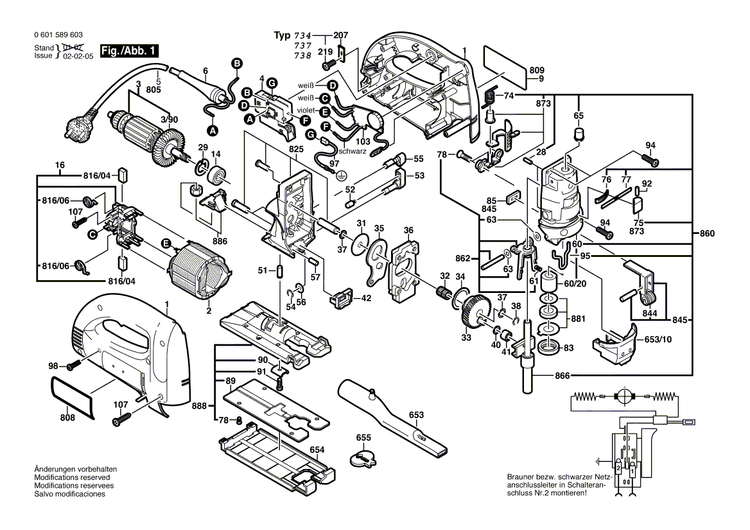 New Genuine Bosch 2601116093 Reference Plate
