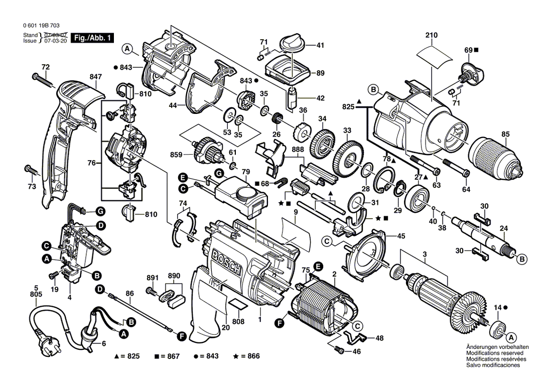 New Genuine Bosch 2601116318 Reference Plate