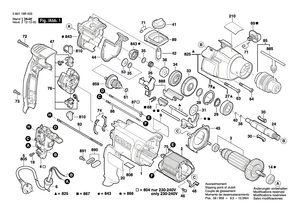 New Genuine Bosch 2601116345 Marking Plate