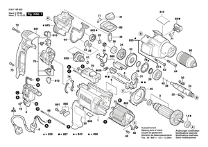 New Genuine Bosch 2601116351 Marking Plate