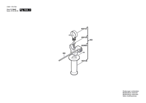 New Genuine Bosch 2601116359 Manufacturer's nameplate