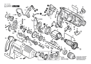 New Genuine Bosch 2601116359 Manufacturer's nameplate