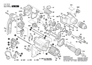 New Genuine Bosch 2601116387 Marking Plate