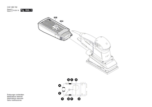 New Genuine Bosch 2601116494 Manufacturer's nameplate