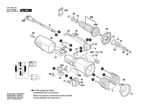 New Genuine Bosch 2601116512 Manufacturer's nameplate