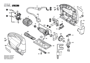 New Genuine Bosch 2601116680 Manufacturer's nameplate
