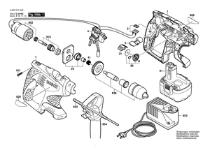 New Genuine Bosch 2601116723 Manufacturer's nameplate