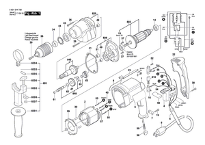 New Genuine Bosch 2601116799 Marking Plate