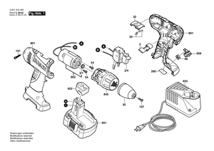 New Genuine Bosch 2601116850 Reference Plate