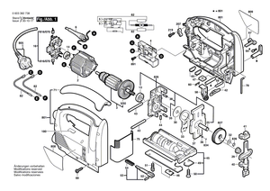 New Genuine Bosch 2601117811 Manufacturer's nameplate