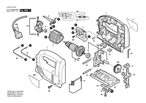 New Genuine Bosch 2601117899 Manufacturer's nameplate