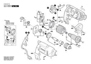 New Genuine Bosch 2601117921 Nameplate