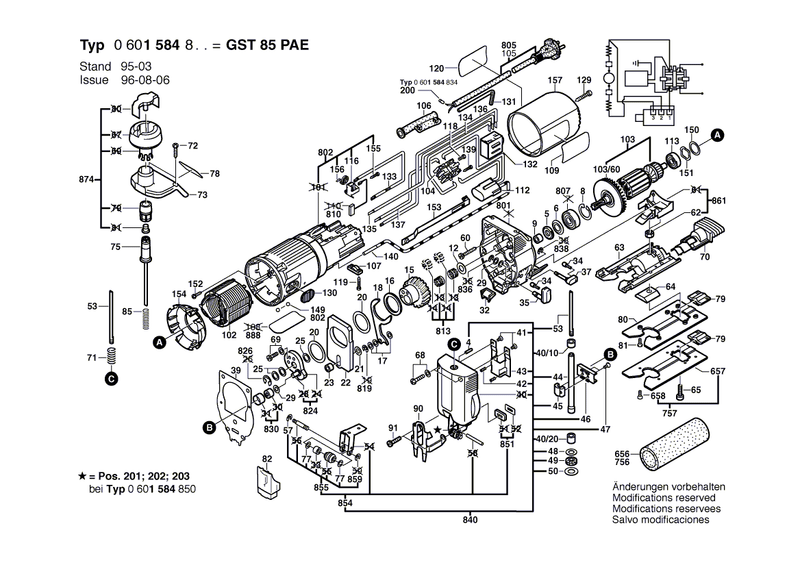 New Genuine Bosch 2601118484 Sticker