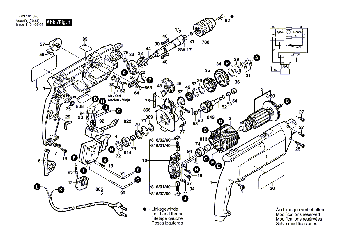 New Genuine Bosch 2601118563 Reference Plate