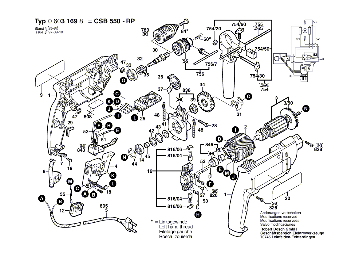 New Genuine Bosch 2601118668 Reference Plate