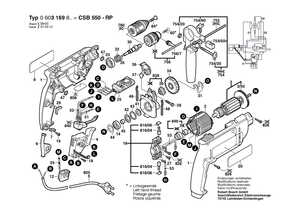 New Genuine Bosch 2601118668 Reference Plate
