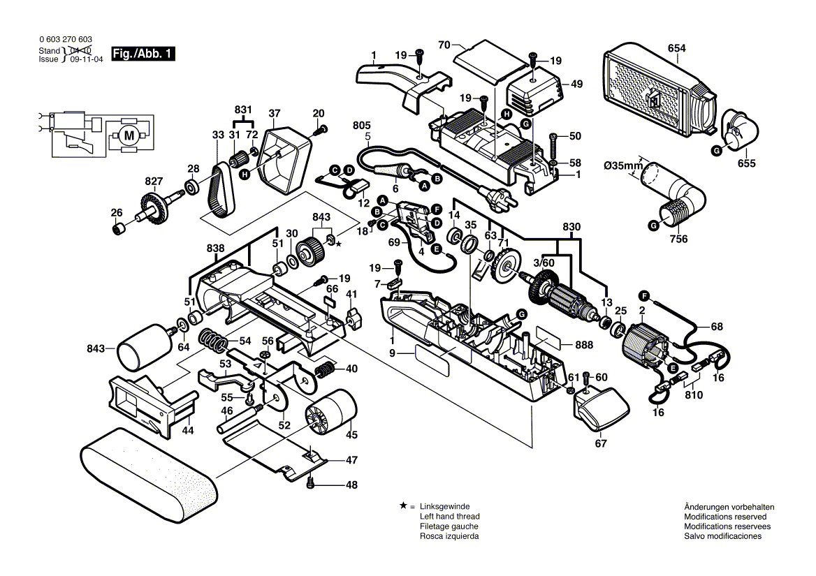 New Genuine Bosch 2601118960 Manufacturer's nameplate