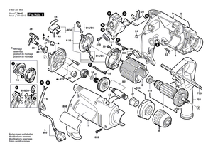New Genuine Bosch 2601119985 Marking Plate