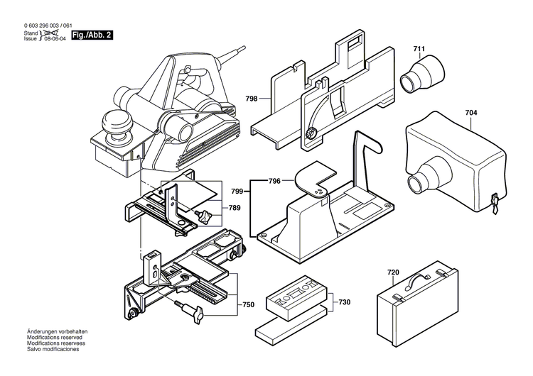 New Genuine Bosch 2601120003 Scale Plate