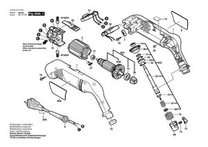 New Genuine Bosch 2601290022 Holding Spring