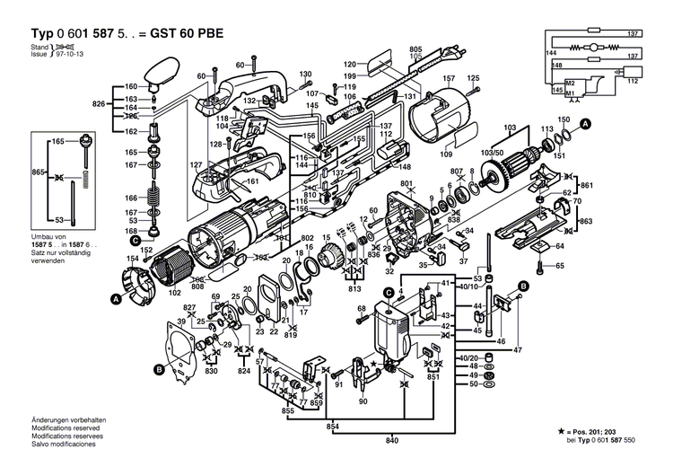 New Genuine Bosch 2601322021 Safety Device
