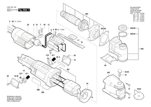 New Genuine Bosch 2601328101 Air-Deflector Ring