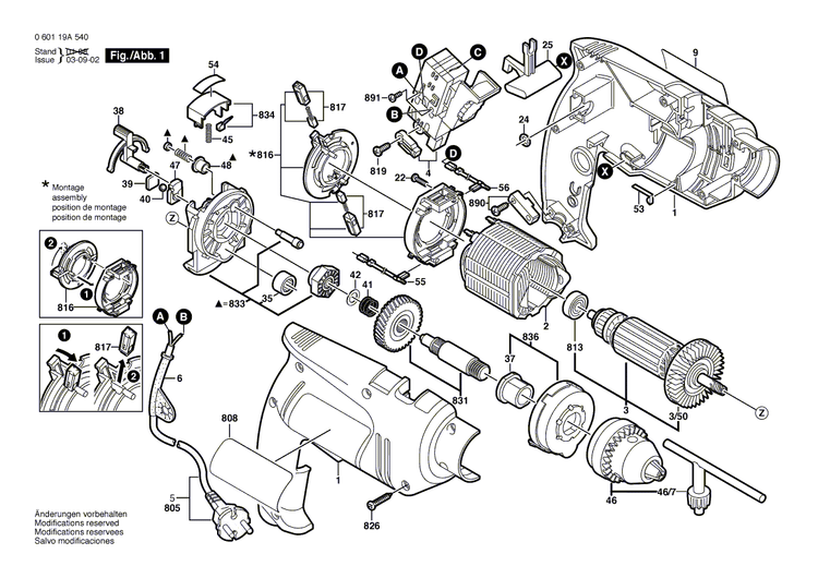 New Genuine Bosch 2601990010 Indexing Disk