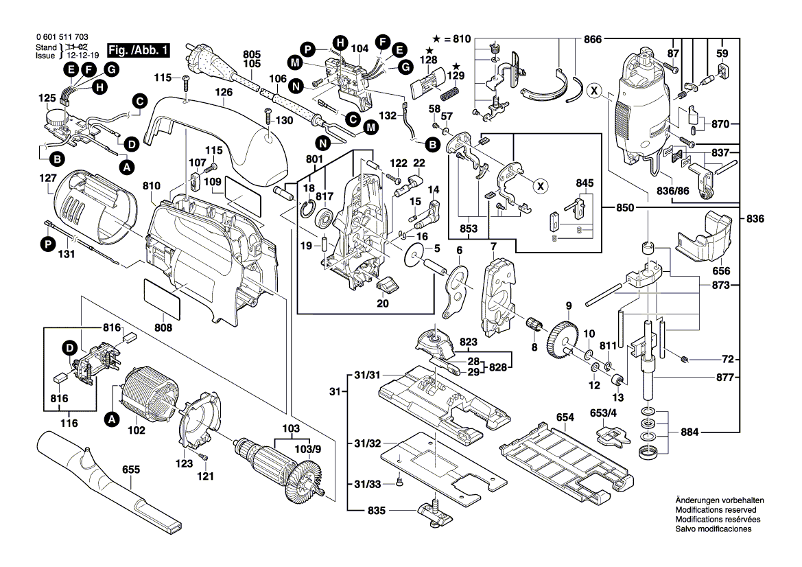 New Genuine Bosch 2601990042 Tensioning Lever