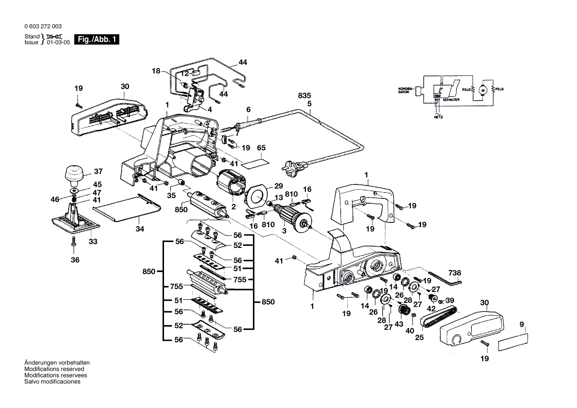New Genuine Bosch 2602026041 Handle