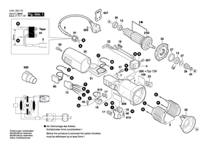 New Genuine Bosch 2602026115 Control Lever