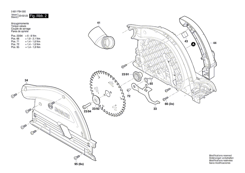 New Genuine Bosch 2602026200 Locking Slide