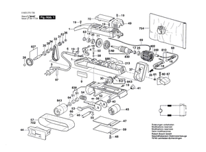 New Genuine Bosch 2602098006 Tensioning Lever