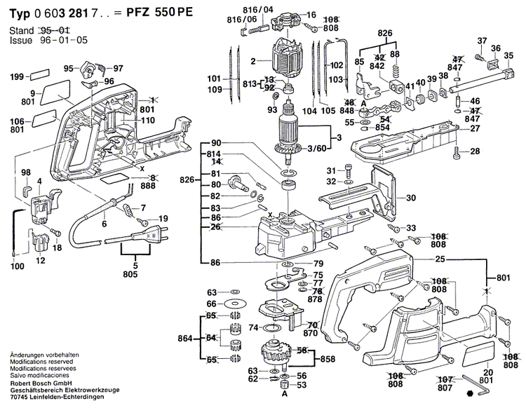 New Genuine Bosch 2602130900 Connecting Rod