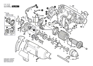 New Genuine Bosch 2603410046 Cross Recessed-Head Screw