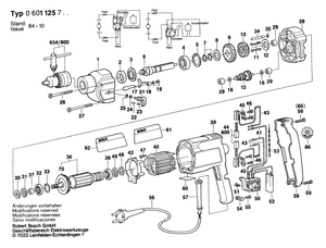 New Genuine Bosch 2603435017 Headless Screw