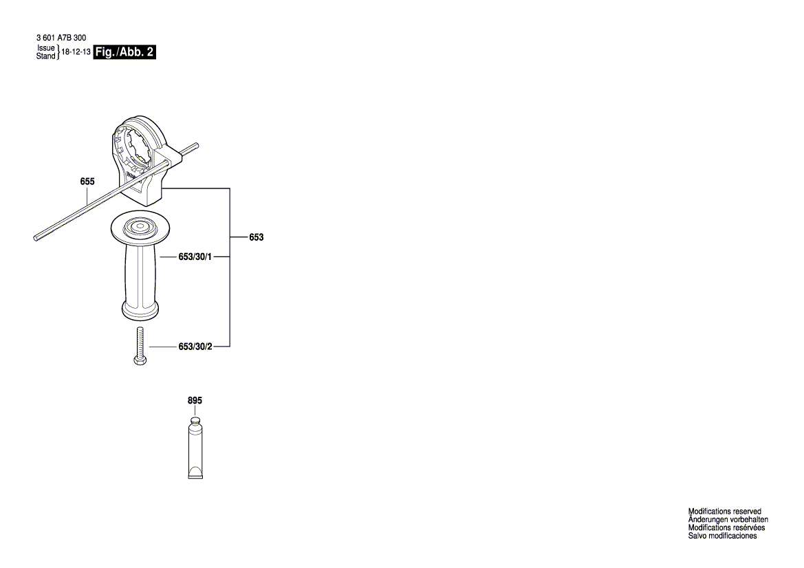 New Genuine Bosch 2603435095 Tapping Screw