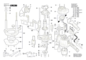 New Genuine Bosch 2603481024 Knurled Thumbscrew