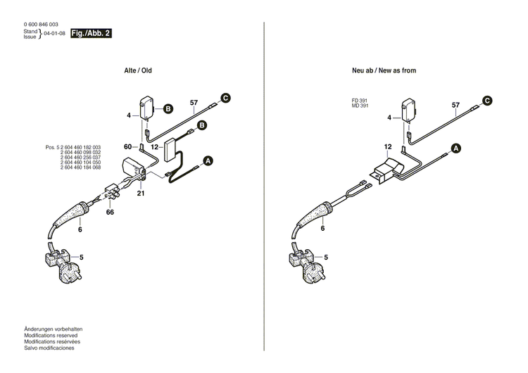 New Genuine Bosch 2604010981 Armature